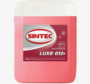 Антифриз Sintec Luxe красный G12+ (-40) 20 кг / Sintec