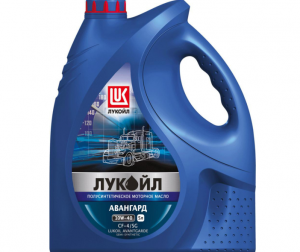 Масло "Лукойл - Авангард" SAE 10W40 СF -4/SG (5л.) п/синт. (1/3)