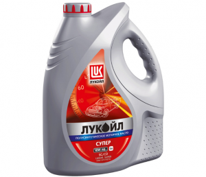 Масло "Лукойл-Супер" моторное 10W40 п/с 5л. (1/3)